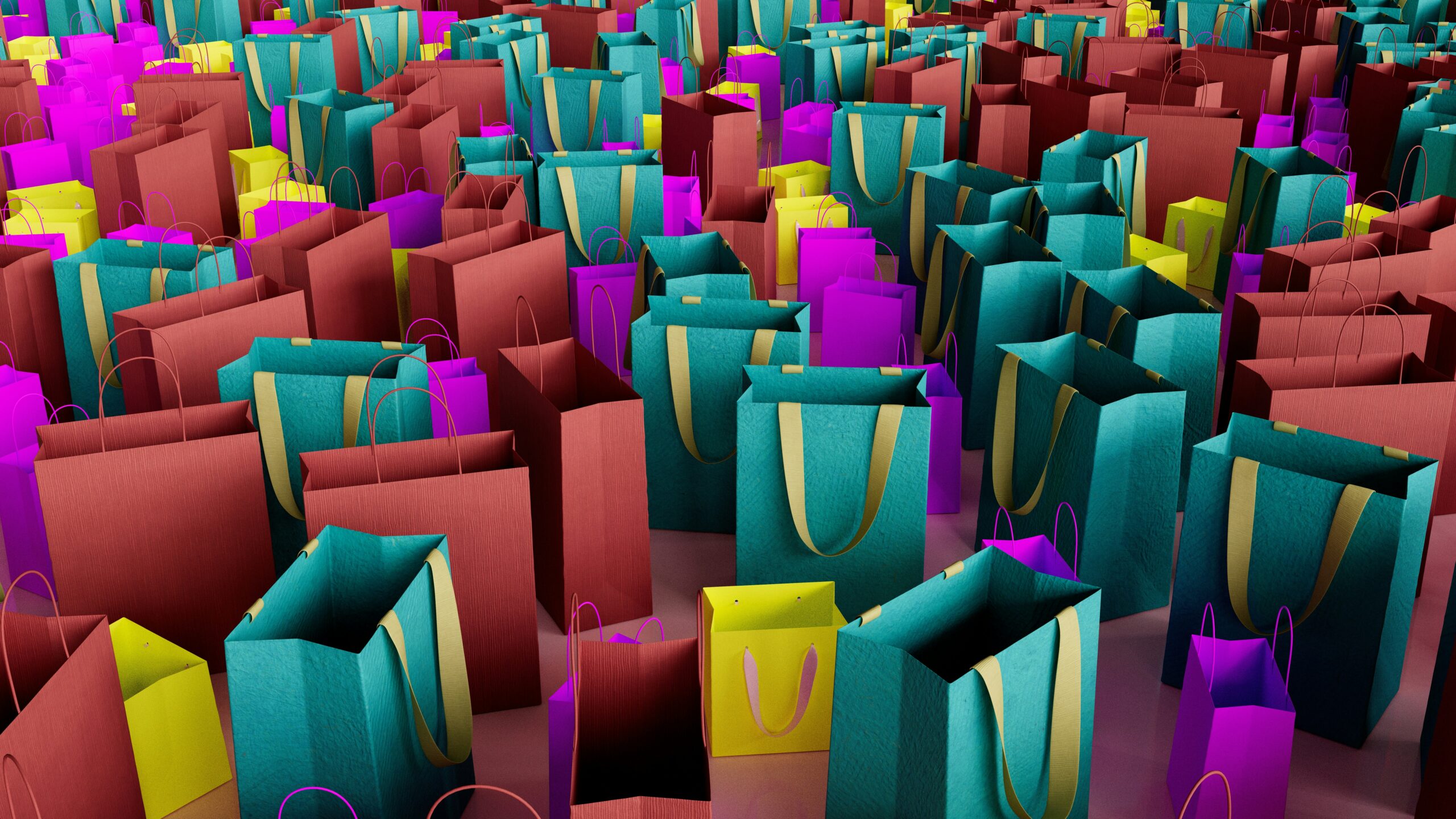 Imagem representando compras e gastos impulsivos